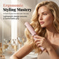 Brosse lissante chauffante sans fil rechargeable