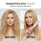 Brosse lissante chauffante sans fil rechargeable