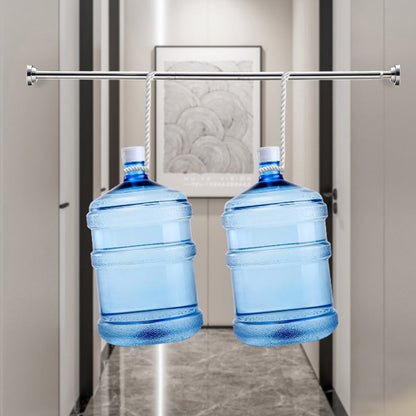 🛏️🪝 Tringle extensible sans trou | Réglable à volonté, montage rapide sans outil, adapté salle de bain et fenêtres ✅