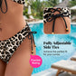 Ensemble bikini sexy à lacets pour femme