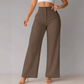 👖✨ Pantalon taille haute à jambes larges, tissu respirant et belle chute, style élégant pour tous les jours