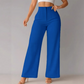 👖✨ Pantalon taille haute à jambes larges, tissu respirant et belle chute, style élégant pour tous les jours