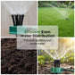 Arroseur de jardin de précision à couverture 360°