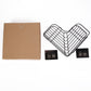 Panier de douche d'angle gain de place sans perçage