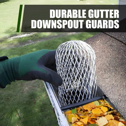 🍂🛡️ Grille de protection pour gouttière – Anti-feuilles, durable, facile à installer, gardez vos gouttières propres et votre toiture protégée, sans monter sur le toit chaque automne 🏠💧