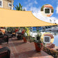 Parasol multifonctionnel et auvent imperméable