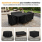 📢 50% DE RÉDUCTION ! ☂️ Housse Anti-Poussière Résistante à l’Eau – 210D Oxford – UV & Anti-Vent for Meubles de Terrasse