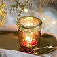 Porte-bougie parfumé rotatif de Noël