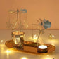 Porte-bougie parfumé rotatif de Noël