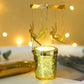 Porte-bougie parfumé rotatif de Noël