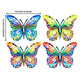 Décoration murale extérieure papillon en métal