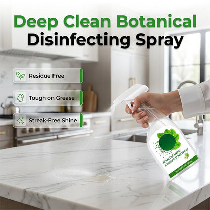 Spray nettoyant et désinfectant pour la maison à base de plantes