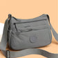 💐50 % DE RÉDUCTION ! Sac à bandoulière uni pour femme – Multipochettes et fermeture à glissière 🔐👛【Stock limité】