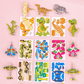 Puzzle 3D éducatif de dessins animés
