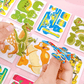 Puzzle 3D éducatif de dessins animés