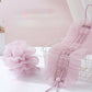 Chiffon exfoliant double face pour le gommage du dos