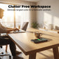 Chargeur sans fil invisible sous le bureau