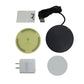 Chargeur sans fil invisible sous le bureau