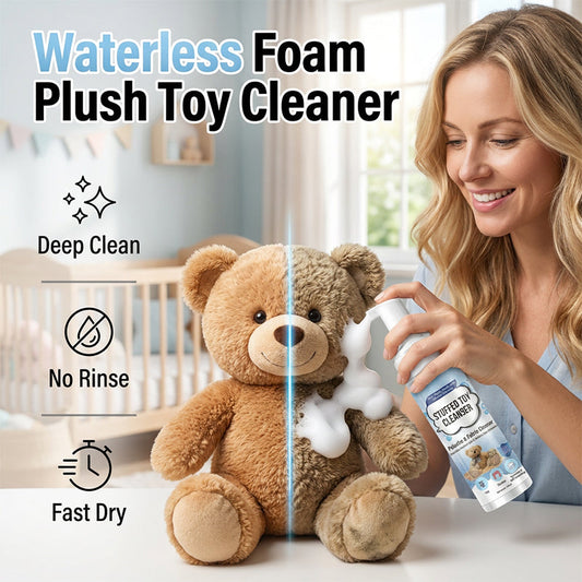 Nettoyant mousse sans eau pour peluches