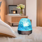 Lampe à effet d'ondulation d'eau LED 16 couleurs avec télécommande