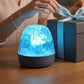 Lampe à effet d'ondulation d'eau LED 16 couleurs avec télécommande