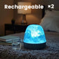 Lampe à effet d'ondulation d'eau LED 16 couleurs avec télécommande