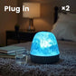 Lampe à effet d'ondulation d'eau LED 16 couleurs avec télécommande