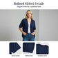 🌿 Cardigan décontracté à manches courtes pour femme 🌼