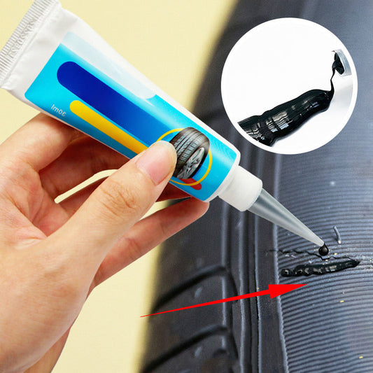 Colle efficace pour réparer les flancs des pneus