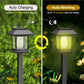 Lot de 2 lampes solaires étanches pour allée extérieure