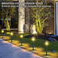 Lot de 2 lampes solaires étanches pour allée extérieure