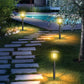 Lot de 2 lampes solaires étanches pour allée extérieure