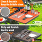 🌞Soldes d'été : 50 % de réduction🔥Tapis de cuisson en silicone avec bac d'égouttage