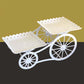 Chariot de service à deux étages 🍰 Déplacez-le où vous voulez, servez avec élégance – Deux étages spacieux et des roulettes maniables ✨