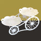 Chariot de service à deux étages 🍰 Déplacez-le où vous voulez, servez avec élégance – Deux étages spacieux et des roulettes maniables ✨