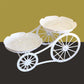 Chariot de service à deux étages 🍰 Déplacez-le où vous voulez, servez avec élégance – Deux étages spacieux et des roulettes maniables ✨