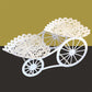 Chariot de service à deux étages 🍰 Déplacez-le où vous voulez, servez avec élégance – Deux étages spacieux et des roulettes maniables ✨