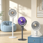 🌀 PROMO LIMITÉE 50% DE RÉDUCTION ! ✨ Ventilateur Rétractable sans Fil – Hauteur Réglable, Moteur DC Silencieux, Télécommande 🏠