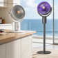 🌀 PROMO LIMITÉE 50% DE RÉDUCTION ! ✨ Ventilateur Rétractable sans Fil – Hauteur Réglable, Moteur DC Silencieux, Télécommande 🏠