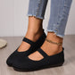 👟🌬️ Ballerines en tricot respirant pour femme – Douces et respirantes, confortables même après de longues promenades