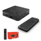 Boîtier TV Android 4K avec Wi-Fi 2,4 GHz/5 GHz et Bluetooth 5.0