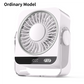 Ventilateur Portable de Bureau et Mural avec Écran LED