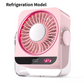 Ventilateur Portable de Bureau et Mural avec Écran LED