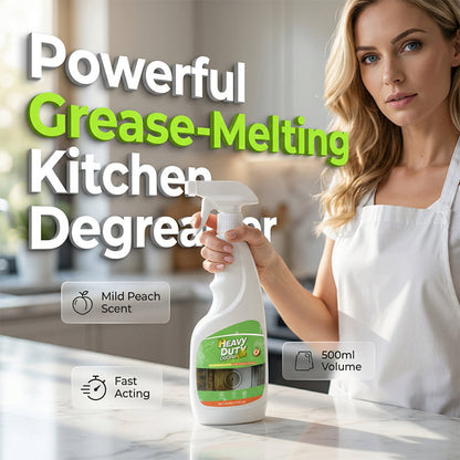 🧼 50% DE RÉDUCTION 🥳 Spray dégraissant haute performance pour cuisine – Dissout les graisses incrustées & les résidus de cuisson – Sans rinçage, efficace sur toutes les surfaces – idéal pour plaques, fours ou hottes 💪✨🏠