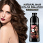 Shampoing Colorant Instantané aux Extraits de Plantes pour Hommes et Femmes