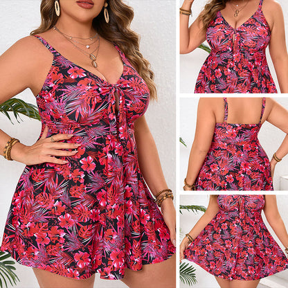 Ensemble mini-maillot de bain à fines bretelles et bas triangle pour femme