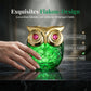 ✨🌙 PROMO FLASH 50% ! Eau de Parfum Hibou Mystique – Flacon Art Déco, Senteur Café Jasmin Vanille, Longue Tenue, 100ml, 2 Coloris, Idéale Quotidien & Soirées 💎