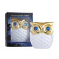 ✨🌙 PROMO FLASH 50% ! Eau de Parfum Hibou Mystique – Flacon Art Déco, Senteur Café Jasmin Vanille, Longue Tenue, 100ml, 2 Coloris, Idéale Quotidien & Soirées 💎