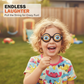 Lunettes clignotantes rigolotes à tirer pour enfants