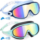 Lunettes de natation anti-buée avec bouchons d’oreilles et pince-nez